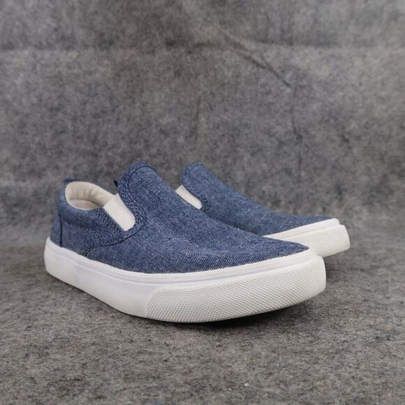 Old Navy Shoes Kids 13 Sneaker Slip On Casual Trainer Chambry Blue Toddler Youth - Picture 1 of 13